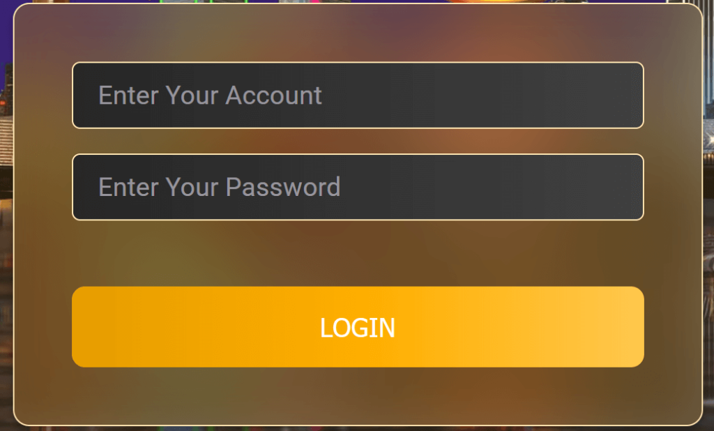high roller sweeps online login screen